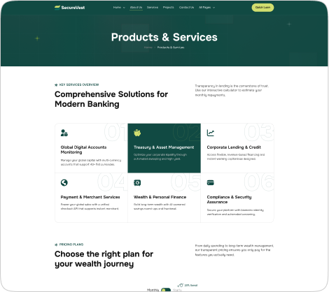 Products & Services