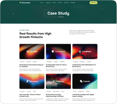 Case Study list